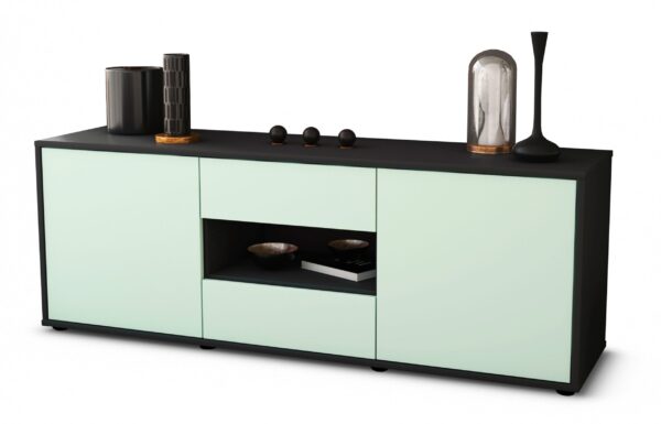 Lowboard Antonella, Mint (136x49x35cm)