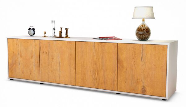 Lowboard Antonia, Eiche (180x49x35cm)