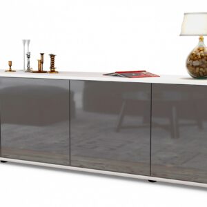 Lowboard Antonia, Grau (180x49x35cm)
