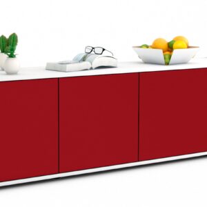 Lowboard Antonia, Bordeaux (180x49x35cm)