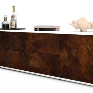 Lowboard Aquilina, Rost (180x49x35cm)