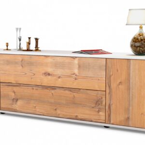 Lowboard Aquilina, Pinie (180x49x35cm)