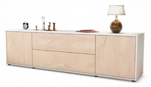 Lowboard Aquilina, Zeder (180x49x35cm)