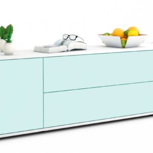 Lowboard Aquilina, Mint (180x49x35cm)
