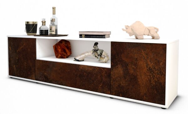 Lowboard Arbnora, Rost (180x49x35cm)