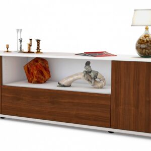 Lowboard Arbnora, Walnuss (180x49x35cm)