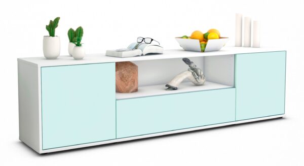 Lowboard Arbnora, Mint (180x49x35cm)