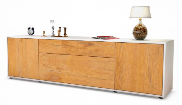 Lowboard Aria, Eiche (180x49x35cm)