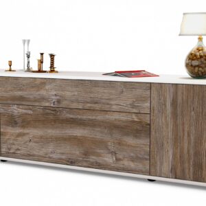 Lowboard Aria, Treibholz (180x49x35cm)