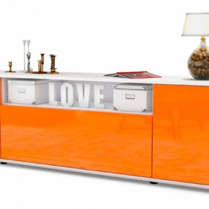 Lowboard Ariana, Orange (180x49x35cm)