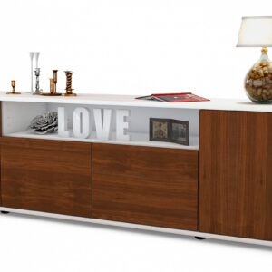 Lowboard Arianna, Walnuss (180x49x35cm)