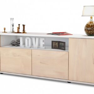Lowboard Arianna, Zeder (180x49x35cm)
