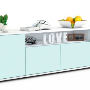 Lowboard Arianna, Mint (180x49x35cm)
