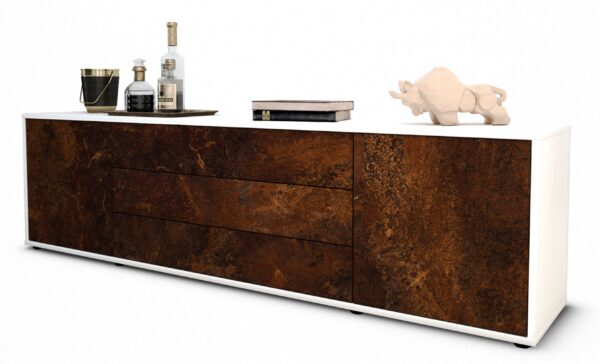 Lowboard Ariella, Rost (180x49x35cm)