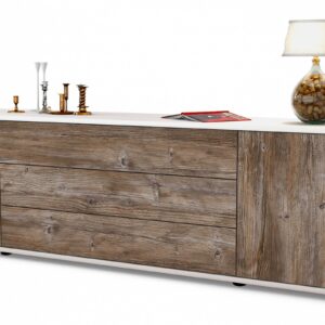 Lowboard Ariella, Treibholz (180x49x35cm)