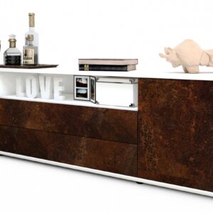 Lowboard Armanda, Rost (180x49x35cm)
