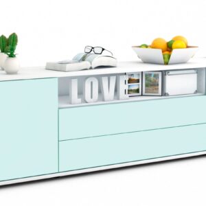 Lowboard Armanda, Mint (180x49x35cm)