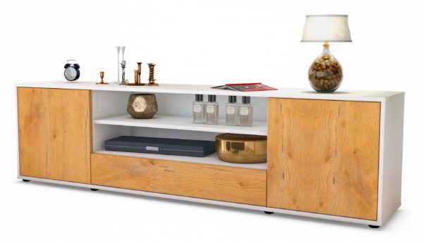 Lowboard Armida, Eiche (180x49x35cm)