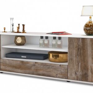 Lowboard Armida, Treibholz (180x49x35cm)