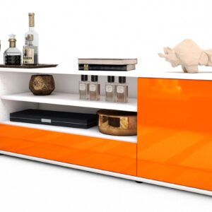 Lowboard Armida, Orange (180x49x35cm)