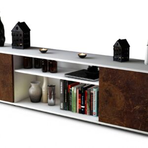 Lowboard Asia, Rost (180x49x35cm)