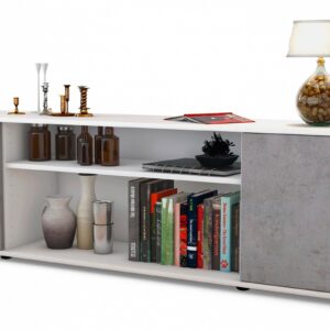 Lowboard Asia, Beton (180x49x35cm)