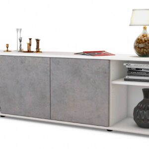 Lowboard Asimo, Beton (180x49x35cm)