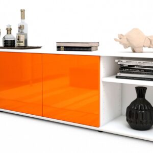 Lowboard Asimo, Orange (180x49x35cm)