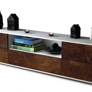 Lowboard Atlanta, Rost (180x49x35cm)