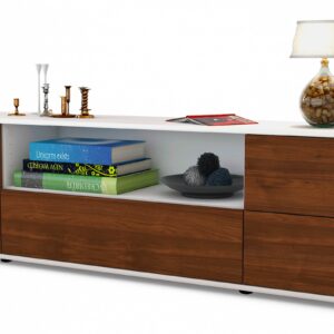 Lowboard Atlanta, Walnuss (180x49x35cm)