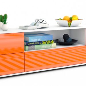 Lowboard Atlanta, Orange (180x49x35cm)