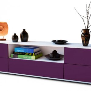 Lowboard Atlanta, Lila (180x49x35cm)