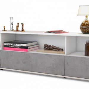 Lowboard Aurelia, Beton (180x49x35cm)