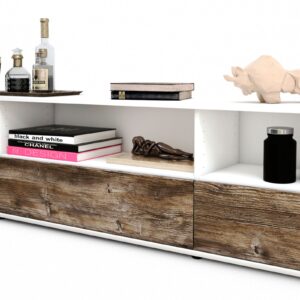 Lowboard Aurelia, Treibholz (180x49x35cm)