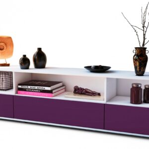 Lowboard Aurelia, Lila (180x49x35cm)