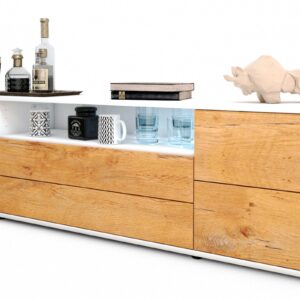 Lowboard Aurora, Eiche (180x49x35cm)