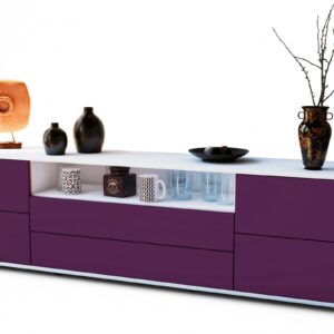 Lowboard Aurora, Lila (180x49x35cm)