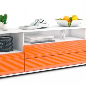 Lowboard Azula, Orange (180x49x35cm)
