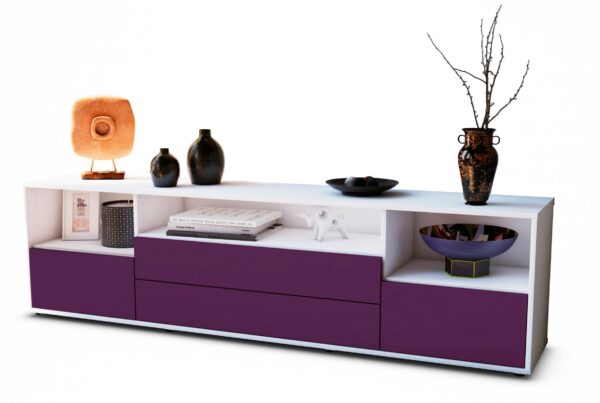Lowboard Azula, Lila (180x49x35cm)