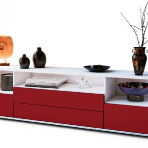 Lowboard Azula, Bordeaux (180x49x35cm)