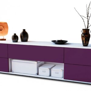 Lowboard Babetta, Lila (180x49x35cm)
