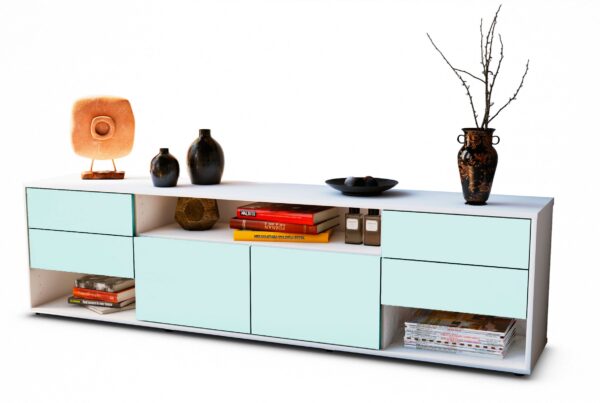 Lowboard Barbara, Mint (180x49x35cm)
