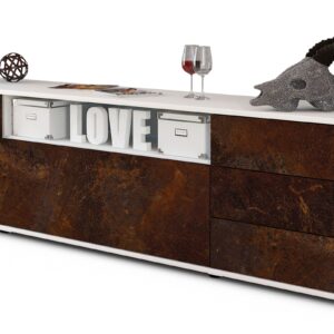 Lowboard Beatrice, Rost (180x49x35cm)