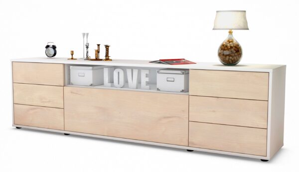 Lowboard Beatrice, Zeder (180x49x35cm)