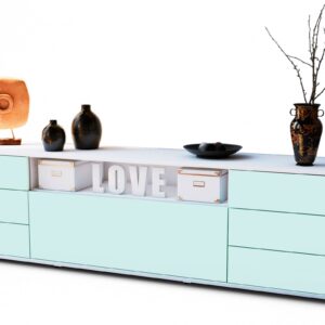 Lowboard Beatrice, Mint (180x49x35cm)