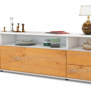Lowboard Bella, Eiche (180x49x35cm)