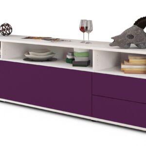 Lowboard Bella, Lila (180x49x35cm)