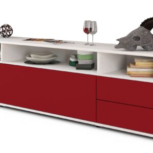 Lowboard Bella, Bordeaux (180x49x35cm)