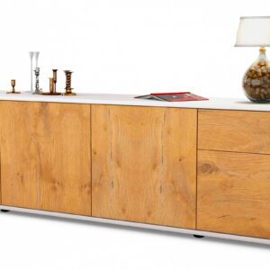 Lowboard Benedetta, Eiche (180x49x35cm)