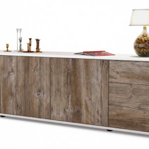 Lowboard Benedetta, Treibholz (180x49x35cm)